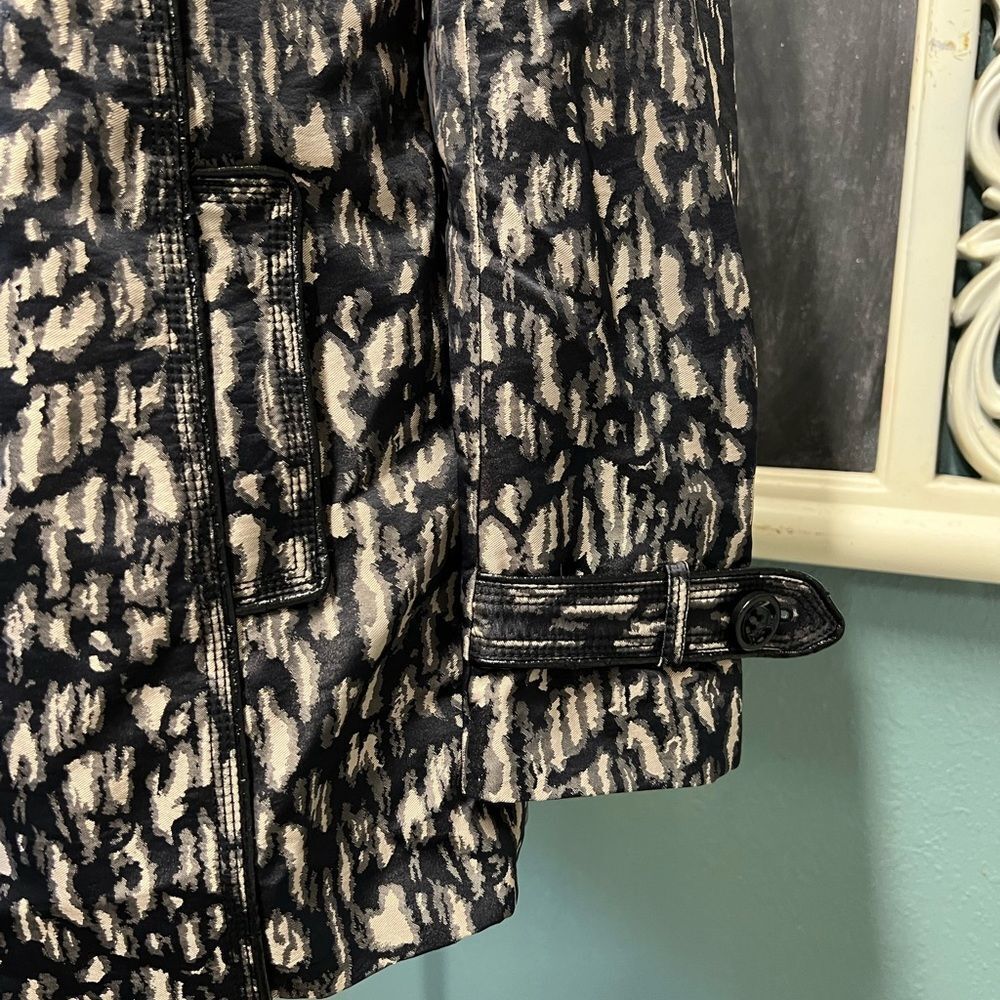 Cache Black And White Patterned Jacket - image 3